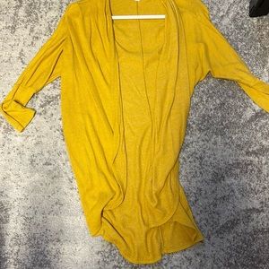 Yellow Cardigan